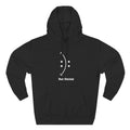 motivational fleece hoodie