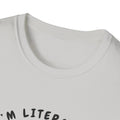 I am littrally Just a ghost funny design T-shirt | Unisex Tee Printify