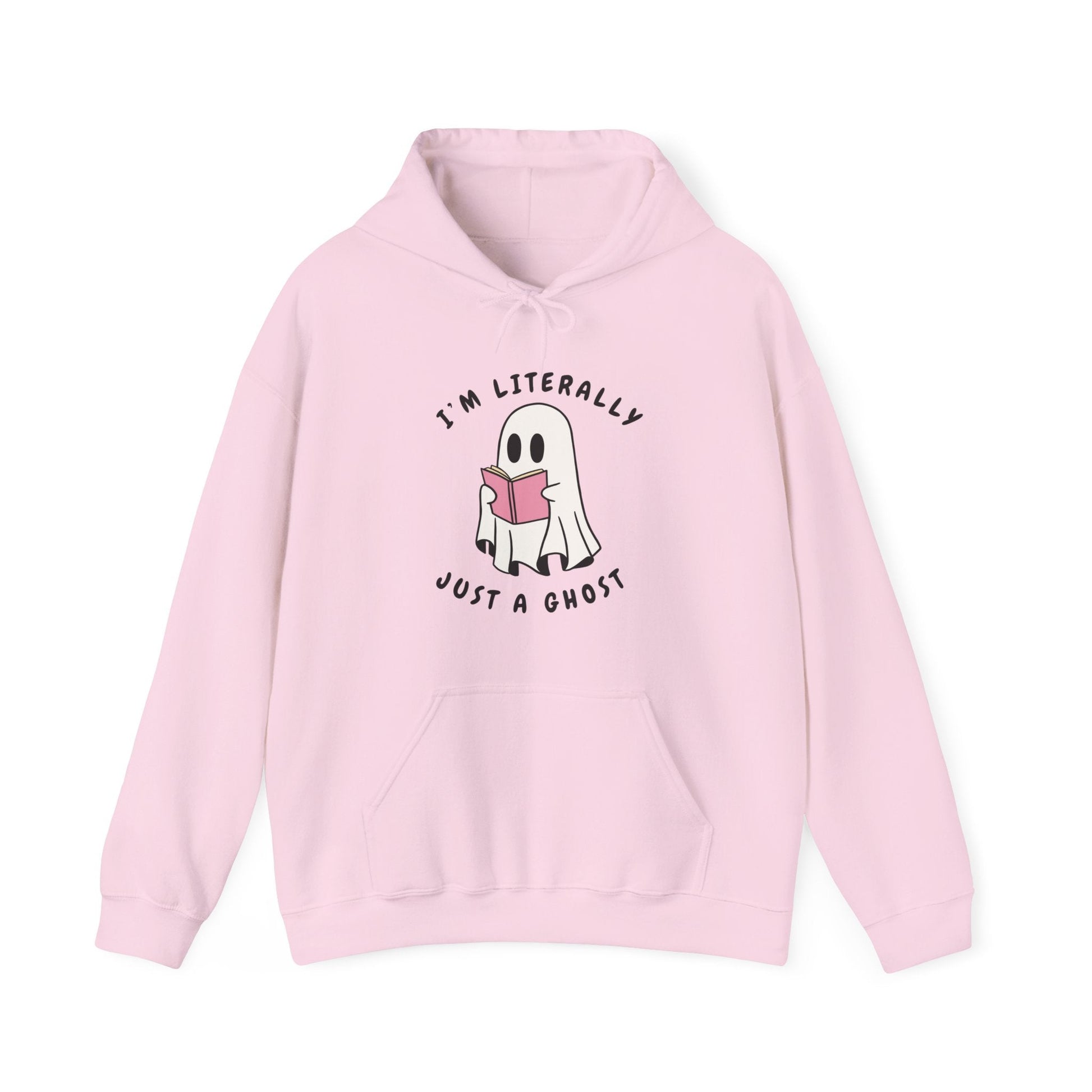 Cute Ghost Humor Hoodie, Unisex Sweatshirt, Halloween Apparel, Funny Gift, Cozy Casual Wear Printify